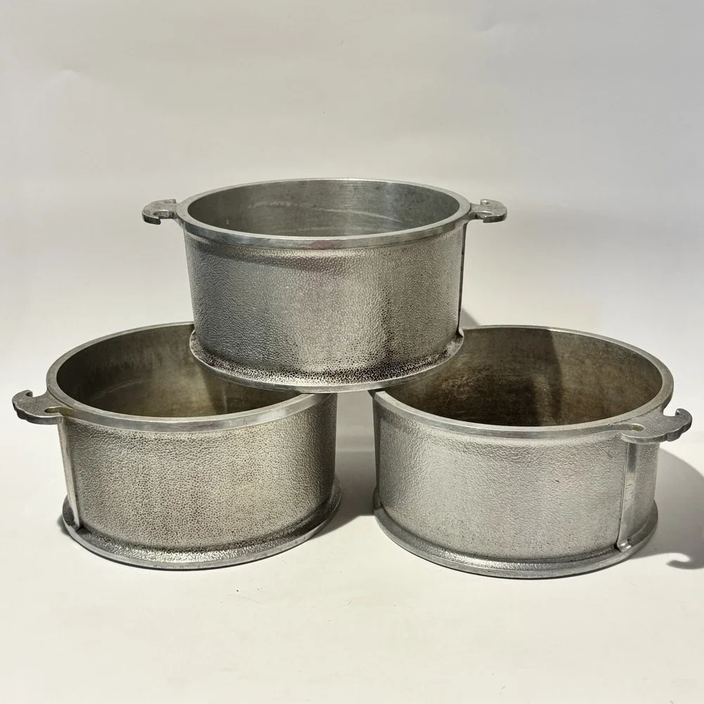 (3) Vintage Guardian Service Cast Aluminum 8